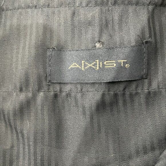 Axist‎ Premium Performance Flat Front Men 38 Gray No Iron Dress Pants - Picture 4 of 12